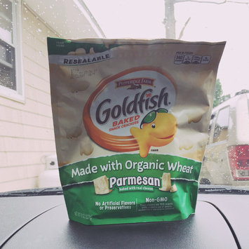 Photo of Pepperidge Farm® Goldfish® Organic Wheat Baked Parmesan Snack Crackers uploaded by Maria N.