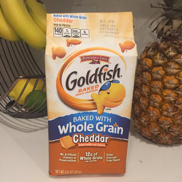 Photo of Goldfish® Cheddar Baked Snack Crackers Made With Whole Grain uploaded by Scarlet B.