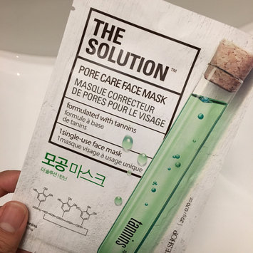 Photo of The Face Shop - The Solution Mask Sheet 1pc (10 types) Pore Care uploaded by Michelle A.