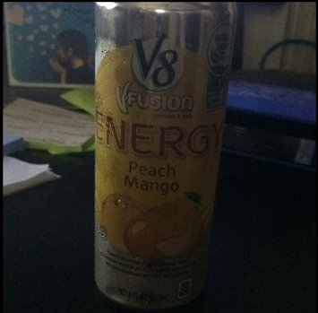Photo of V8® V-Fusion + Energy Peach Mango Flavored Vegetable & Fruit Juice uploaded by Laura B.