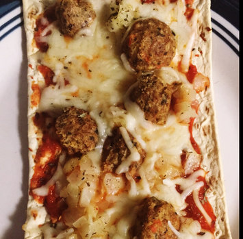 Photo of Flatout Flatbread Thin Crust Flatbreads Artisan Pizza Spicy Italian - 6 CT uploaded by Amy J.