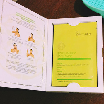 Photo of Karuna Exfoliating Treatment Masks uploaded by Daniela G.