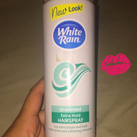White Rain Styling Extra Hold Unscented Aerosol Can Hair Spray