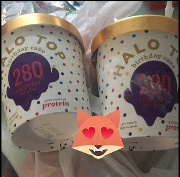 Photo of Halo Top Birthday Cake Ice Cream uploaded by Maria D.