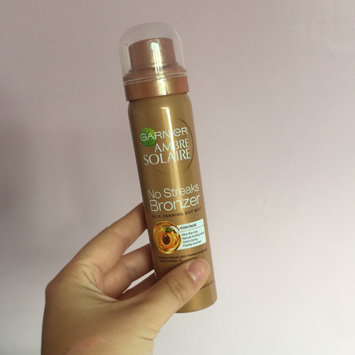 Photo of Garnier Ambre Solaire No Streaks Bronzer Self-Tanning Dry Face Mist uploaded by Kate S.