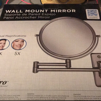 Photo uploaded to Zadro - Dual-Sided 5X Wall Mirror OVW45 Satin Nickel by Agripina H.