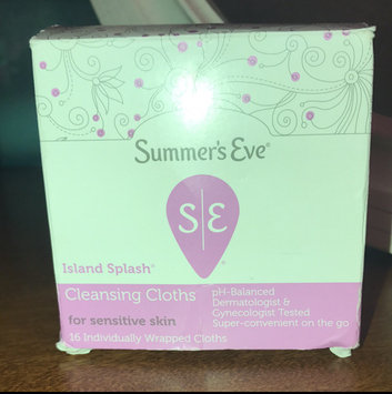 Photo of Summer's Eve Island Splash Cleansing Cloths for Sensitive Skin - 16 CT uploaded by Alyssa B.