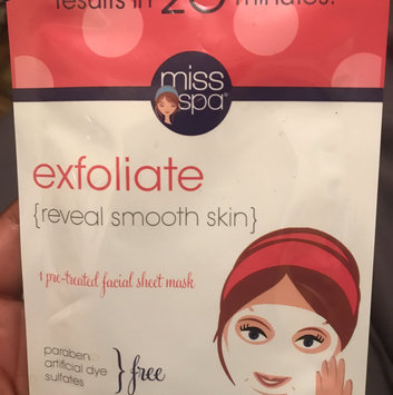Photo of Miss Spa exfoliate Sheet Face Mask-1 Mask Pack uploaded by Aleida C.