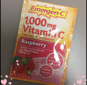 Photo of Emergen-C 1,000 mg Vitamin C Raspberry uploaded by Whenyousayitlikethat s.