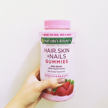 Photo of Nature's Bounty® Optimal Solutions® Hair, Skin & Nails Gummies uploaded by Zoey N.
