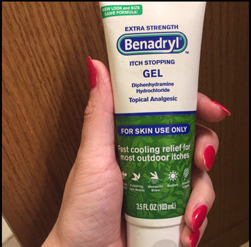 Photo of Benadryl Extra Strength Topical Analgesic Itch Stopping Gel, 3.5 fl oz uploaded by Katherine V.