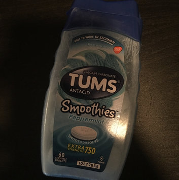 Photo of Tums Smoothies Peppermint Chewable Antacid uploaded by Joy T.
