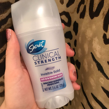 Photo of Secret Clinical Strength Invisible Solid Women's Antiperspirant & Deodorant Ooh-La-La Lavender uploaded by Ashley W.