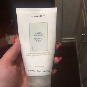 Photo of KORRES Greek Yoghurt Foaming Cream Cleanser uploaded by Abbey H.