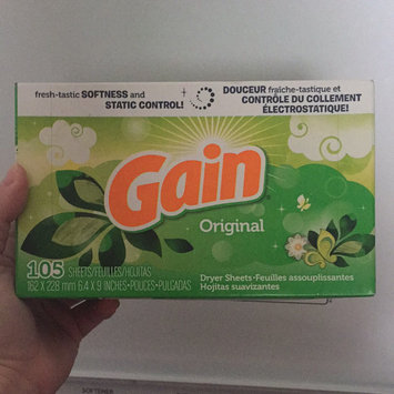 Photo of Gain® Original Fabric Softener Sheets 34 ct Box uploaded by Shannon S.