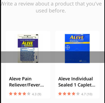 Photo of Aleve® Caplets uploaded by Billy Fay K.