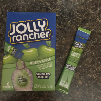 Photo of Jolly Rancher Singles-To-Go Sugar Free Green Apple Drink Mix, 6-ct (Pack of 6) uploaded by Mia P.