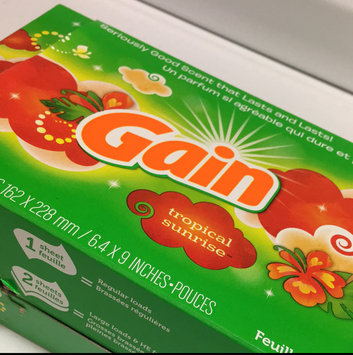 Photo of Gain Dryer Sheets uploaded by Madison H.