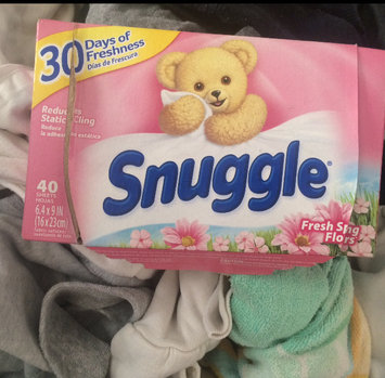Photo of Snuggle® Fresh Spring Flowers™ Fabric Softener Dryer Sheets 40 ct Box uploaded by Anna M.