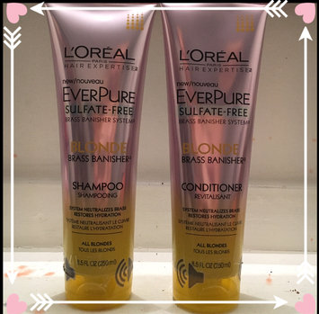 Photo of L'Oréal® Paris Hair Expertise™ EverPure Sulfate-Free Blonde Brass Banisher™ Shampoo 11.05 fl. oz. Tube uploaded by Samantha M.