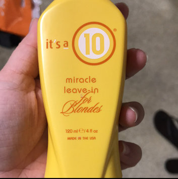 Photo of It's a 10 Blonde Miracle Leave in Treatment uploaded by Michelle B.