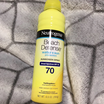 Photo of Neutrogena® Beach Defense® Water + Sun Protection Sunscreen Spray Broad Spectrum SPF 70 uploaded by Sandee M.
