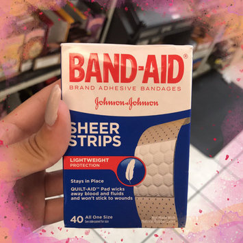 Photo of Band-Aid Sheer Strips Bandages - 40 CT uploaded by Glory M.