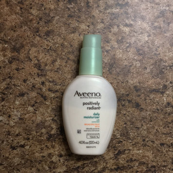 Photo of Aveeno® Positively Radiant Daily Moisturizer SPF 15 uploaded by Allison R.