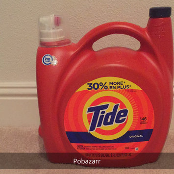 Photo of Tide Original Scent HE Turbo Clean Liquid Laundry Detergent uploaded by Poba Z.