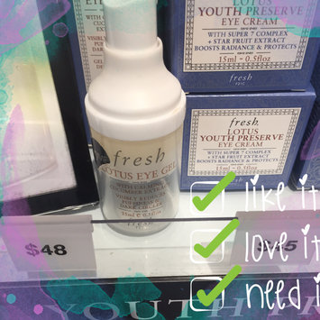 Photo uploaded to fresh Lotus Eye Gel by Ebony C.