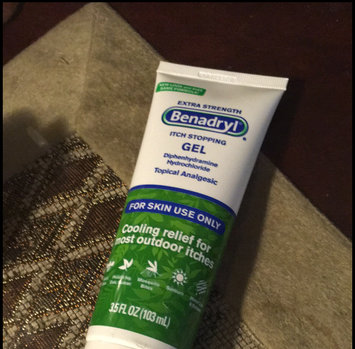 Photo of Benadryl Extra Strength Topical Analgesic Itch Stopping Gel, 3.5 fl oz uploaded by Tania R.