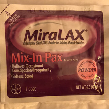Photo of MiraLAX Laxative Powder Packets uploaded by Dee B.
