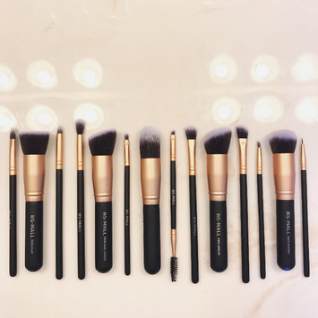 Photo of BS-MALL(TM) Premium Synthetic Kabuki Makeup Brush Set Cosmetics Foundation Blending Blush Eyeliner Face Powder Brush Makeup Brush Kit uploaded by Kara K.