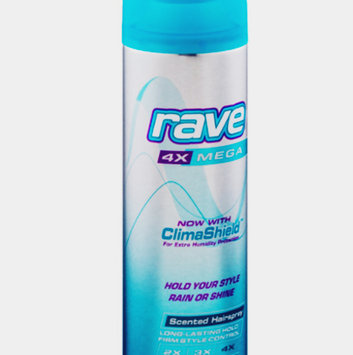 Photo of Rave 4X Mega Unscented Hairspray With ClimaShield uploaded by Cole C.