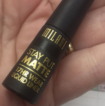 Photo of Milani Stay Put Matte 17hr Wear Liquid Eyeliner uploaded by Elizabeth O.