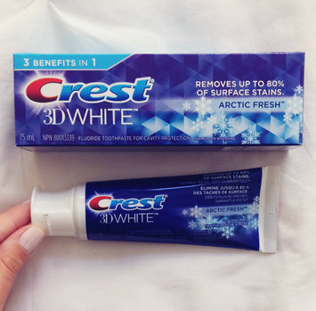 Photo of Crest 3D White Arctic Fresh Whitening Toothpaste uploaded by Brooke B.