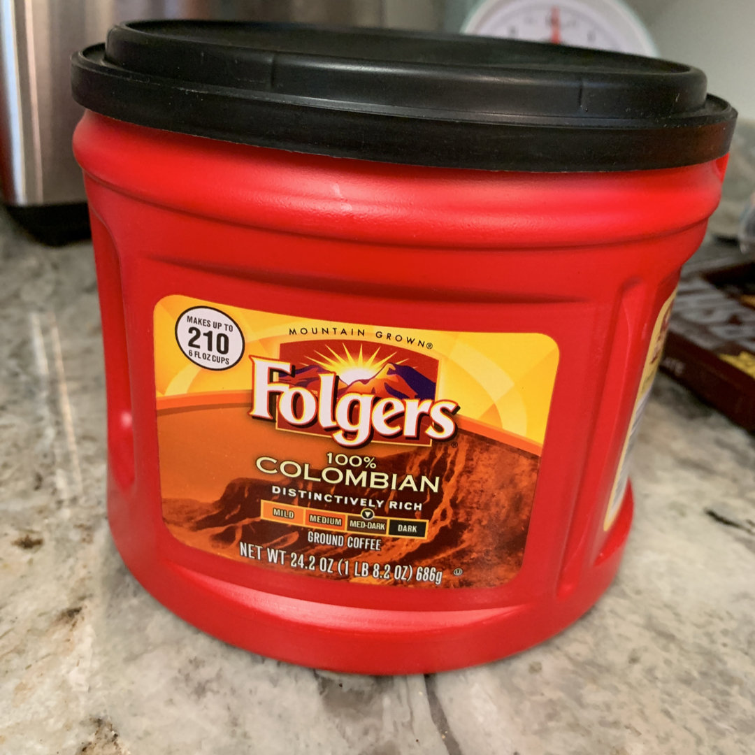 Folgers 100 Colombian MediumDark Refill Pack Ground Coffee 10.3 Oz