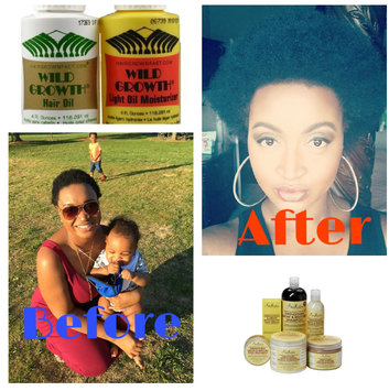 Photo of Wild Growth Light Oil Moisturizer uploaded by Brianna W.