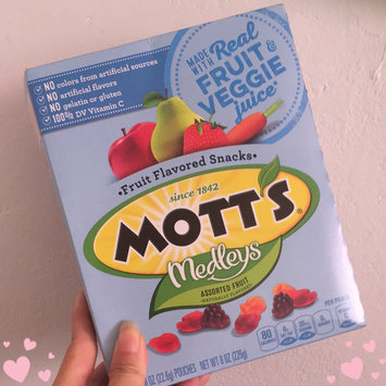 Photo of Mott's® Medleys Assorted Fruit Flavored Snacks uploaded by Jessica X.