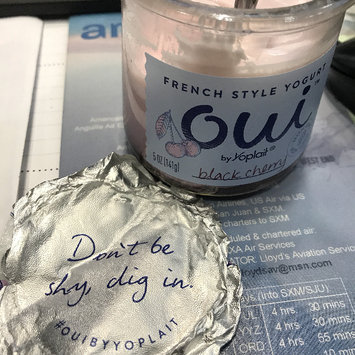 Photo of Oui™ Yoplait® Blackcherry Flavored French Style Yogurt uploaded by Karen S.