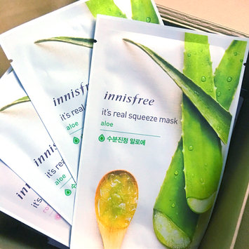 Photo of Innisfree It's Real Squeeze Mask 5pcs (Tea Tree) uploaded by Nicole C.