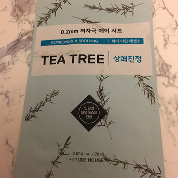 Photo of Etude House 0.2 Therapy Air Mask 1pc Tea Tree uploaded by Camille O.