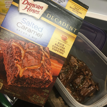 Photo of Duncan Hines Decadent Brownie Mix Salted Caramel uploaded by Jasmyn P.