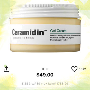 Photo of Dr. Jart+ Ceramidin Gel-Cream 3 oz uploaded by Krysten W.