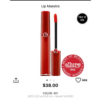 Photo of Giorgio Armani Lip Maestro, 303 uploaded by Radz M.