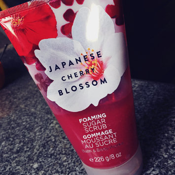 Photo of Bath & Body Works® Signature Collection JAPANESE CHERRY BLOSSOM Foaming Sugar Scrub uploaded by Aya A.