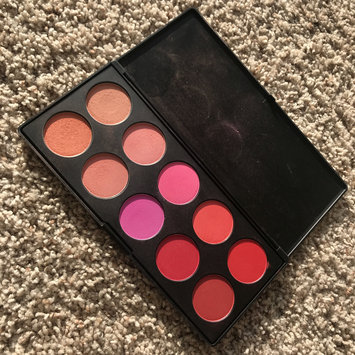 Photo of BH Cosmetics 10 Color Professional Blush Palette uploaded by Megan M.