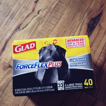Photo of Clorox Company COX70358 Trash Bags- Stretchable- 30 Gallon- 1.05 mil- Black uploaded by Robbye B.