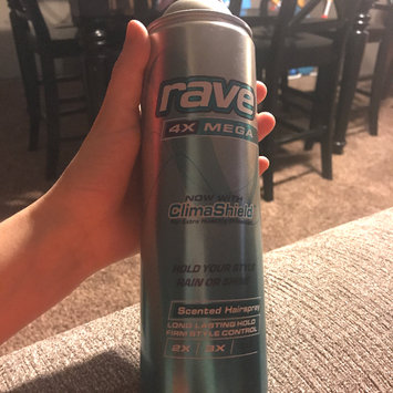 Photo of Rave 4X Mega Unscented Hairspray With ClimaShield uploaded by Selma R.
