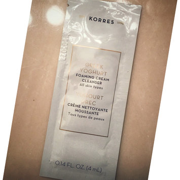 Photo of KORRES Greek Yoghurt Foaming Cream Cleanser uploaded by Kat J.